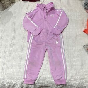 Adidas Kids Light Purple Joggers